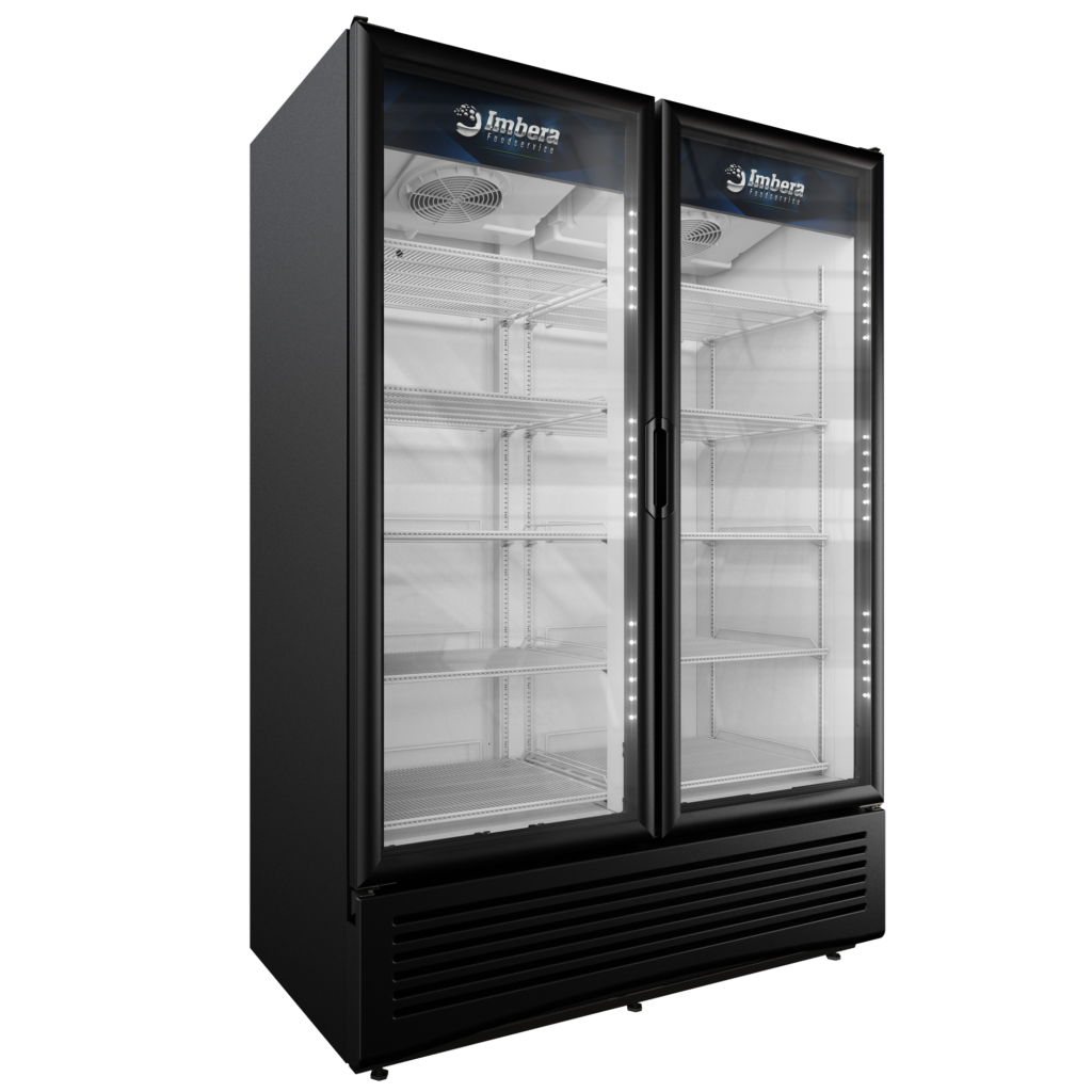 Imbera VRD-43 Double Door Cooler - A&M Vending Machine Sales