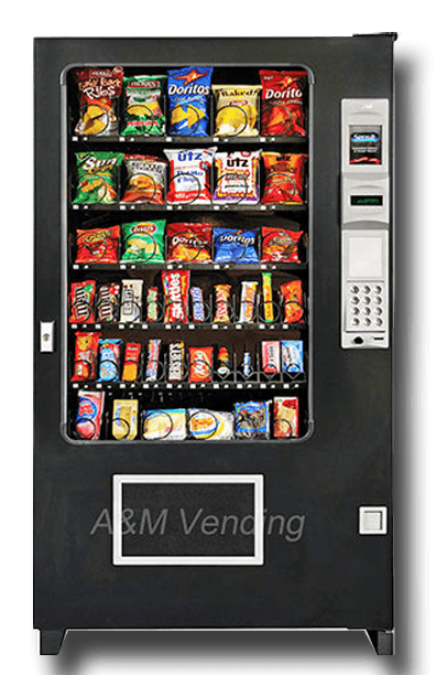 Automatic Products 122 Snack Machine - A&M Vending Machine Sales