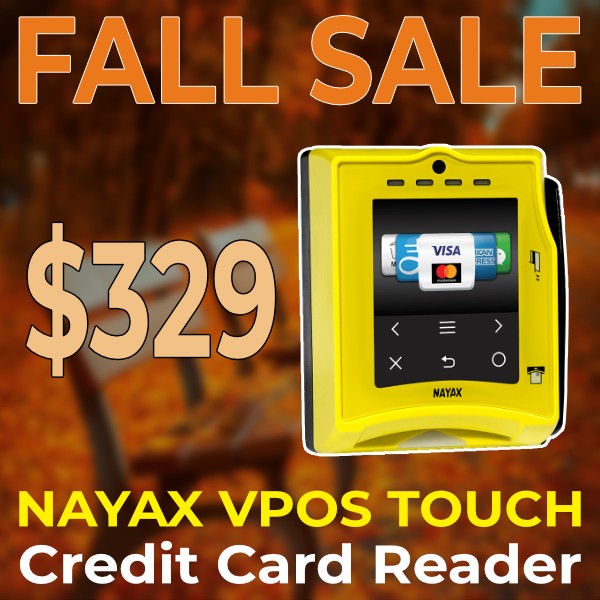 Nayax Fall Sale